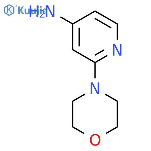 2-(morpholin-4-yl)pyridin-4-amine structure