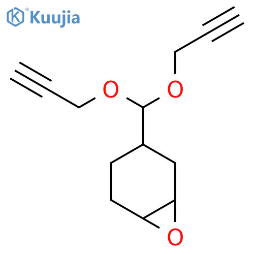 7-Oxabicyclo[4.1.0]heptane, 3-[bis(2-propynyloxy)methyl]- structure