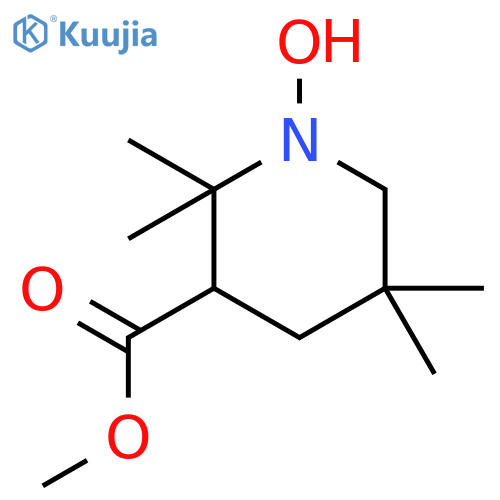 1-Piperidinyloxy, 3-(methoxycarbonyl)-2,2,5,5-tetramethyl- structure