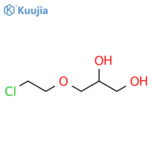 1,2-Propanediol, 3-(2-chloroethoxy)- structure