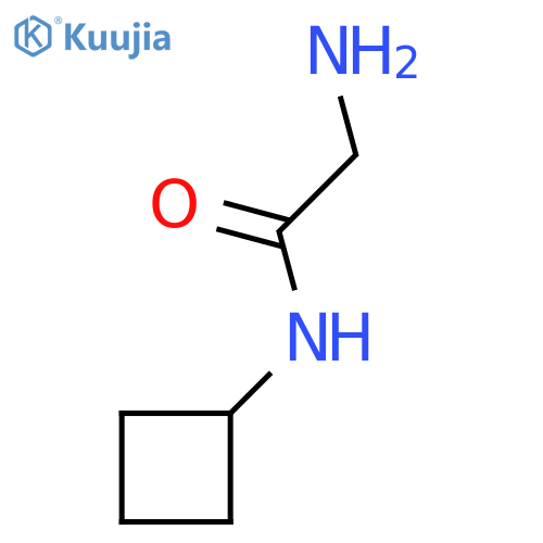 2-Amino-N-cyclobutylacetamide structure