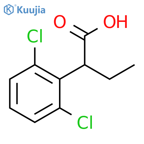 Benzeneacetic acid, 2,6-dichloro-α-ethyl- structure