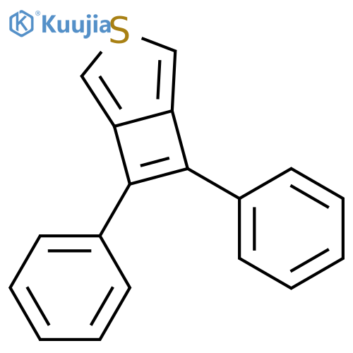 3-Thiabicyclo[3.2.0]hepta-1,4,6-triene, 6,7-diphenyl- structure