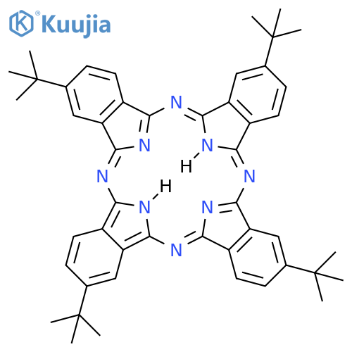 29H,31H-Phthalocyanine,2,9,16,23-tetrakis(1,1-dimethylethyl)- structure
