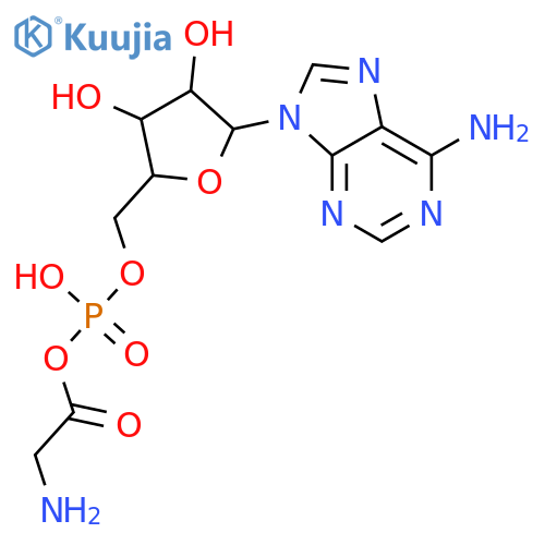 Glycine, monoanhydridewith 5'-adenylic acid (9CI) structure