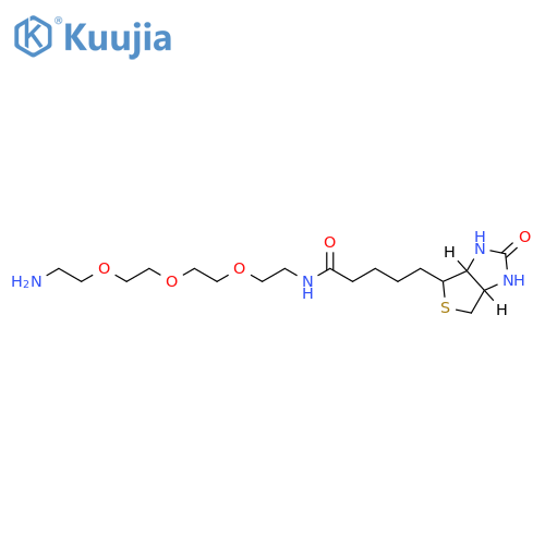 Amine-PEG3-Biotin structure