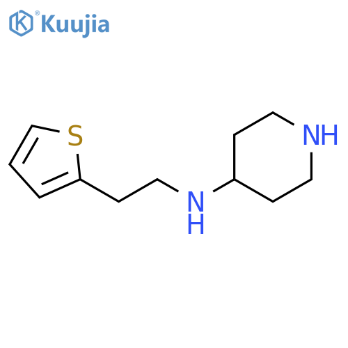 4-Piperidinamine,N-[2-(2-thienyl)ethyl]- structure