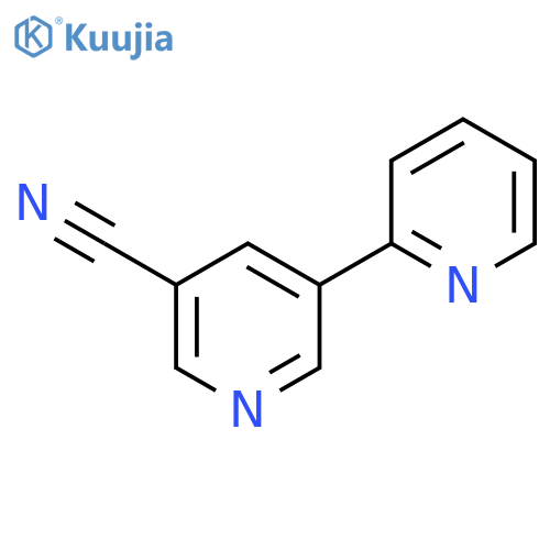 [2,3'-Bipyridine]-5'-carbonitrile structure