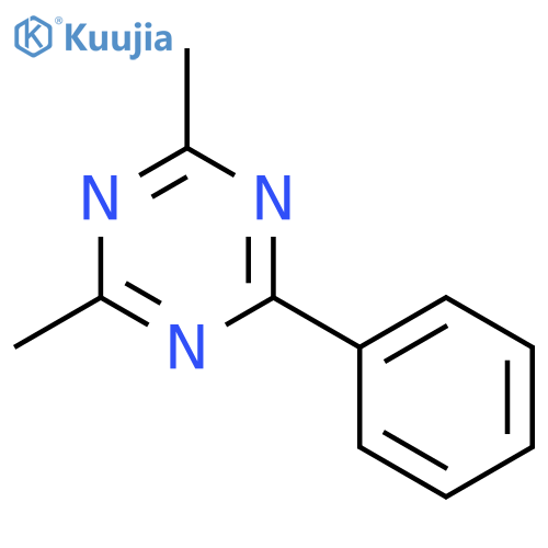 1,3,5-Triazine,2,4-dimethyl-6-phenyl- structure