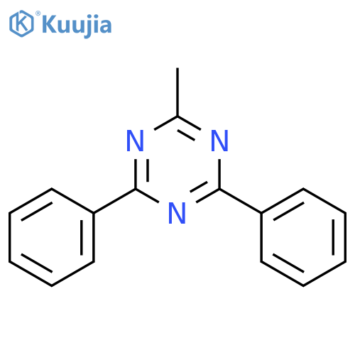 1,3,5-Triazine,2-methyl-4,6-diphenyl- structure
