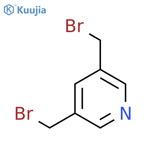 3,5-Bis(bromomethyl)pyridine structure