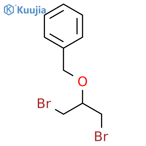 Benzyl 2-bromo-1-(bromomethyl)ethyl Ether structure