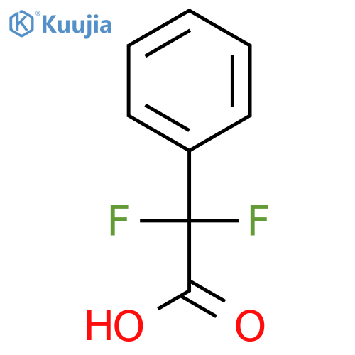 2,2-Difluoro-2-phenylacetic acid structure