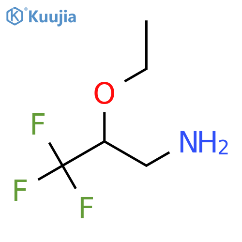 2-Ethoxy-3,3,3-trifluoropropan-1-amine structure