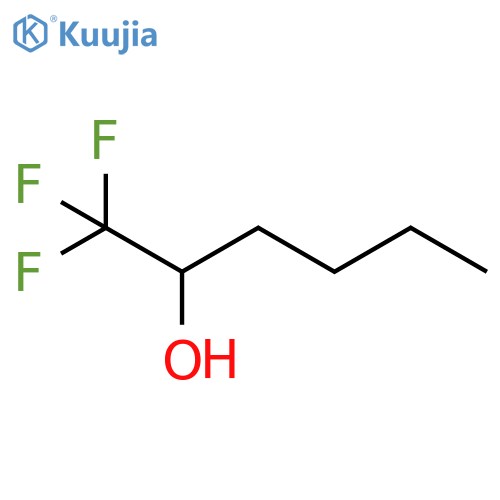 1,1,1-trifluorohexan-2-ol structure