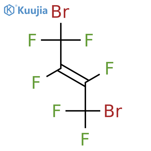 1,4-Dibromohexafluoro-2-butene structure