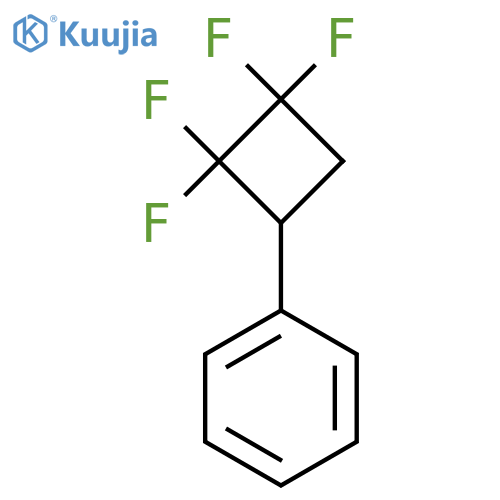 (2,2,3,3-tetrafluorocyclobutyl)benzene structure