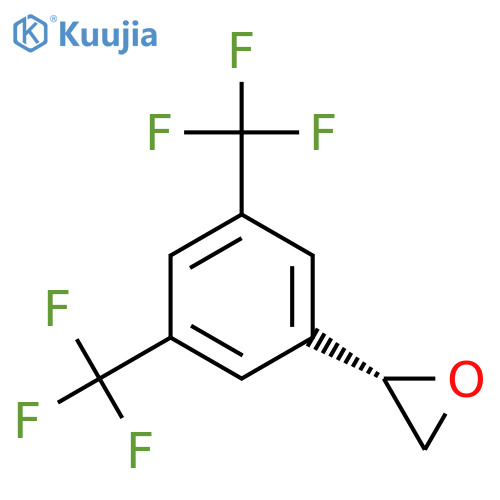 (2S)-2-3,5-bis(trifluoromethyl)phenyloxirane structure