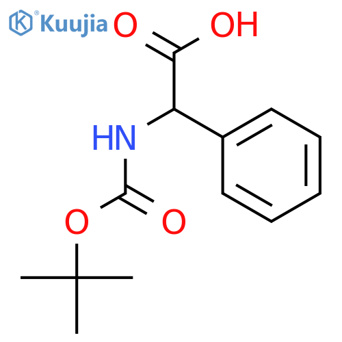 Boc-DL-Phg-OH structure
