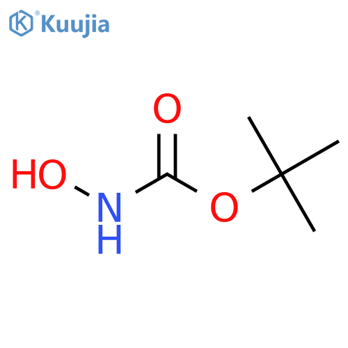 tert-butyl N-hydroxycarbamate structure
