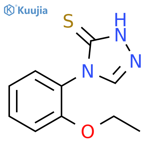 4-(2-ethoxyphenyl)-4H-1,2,4-triazole-3-thiol structure