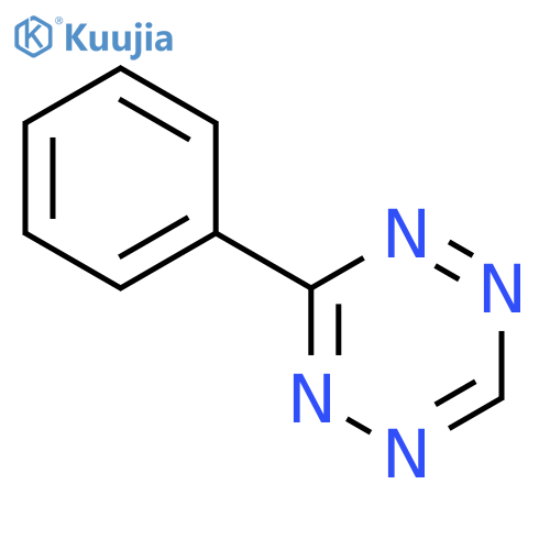 3-phenyl-1,2,4,5-tetrazine structure