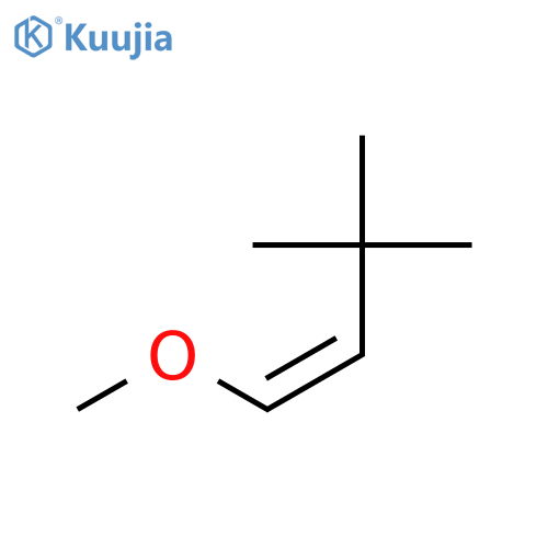 1-Butene, 1-methoxy-3,3-dimethyl-, (Z)- structure