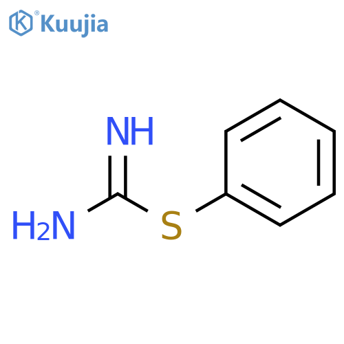 Carbamimidothioic acid, phenyl ester structure