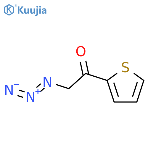 2-azido-1-(thiophen-2-yl)ethan-1-one structure