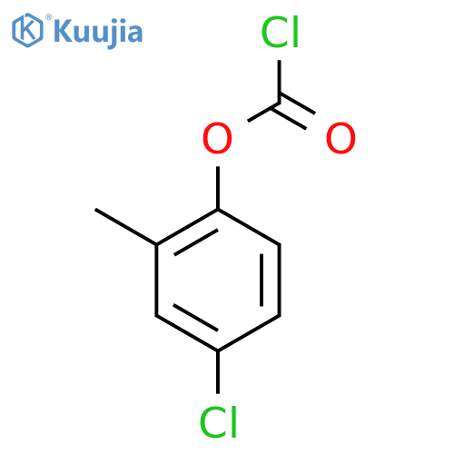 4-Chloro-2-methylphenyl chloroformate structure