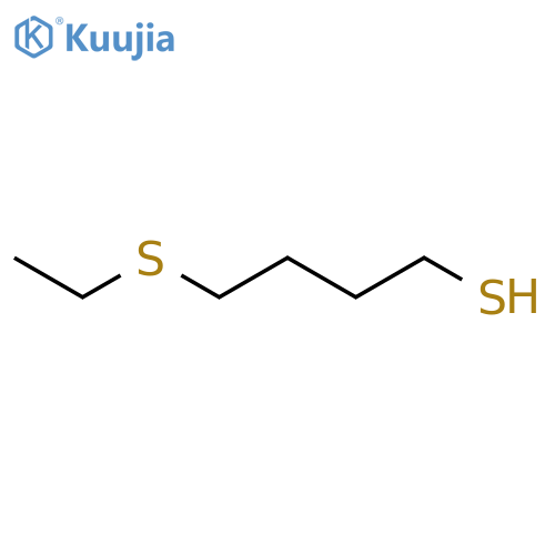 4-(ethylsulfanyl)butane-1-thiol structure