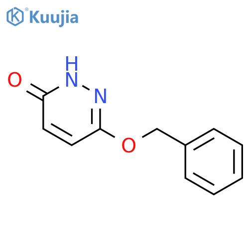 3(2H)-Pyridazinone, 6-(phenylmethoxy)- structure