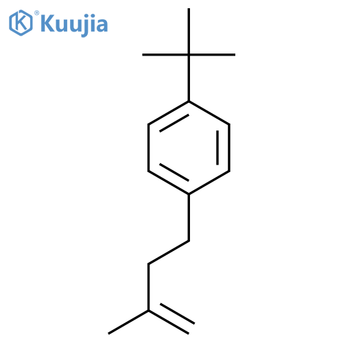 4-(4-Tert-butylphenyl)-2-methyl-1-butene structure