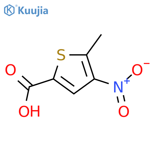 2-Methyl-3-nitrothiophene-5-carboxylic Acid structure