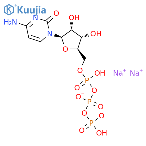 Cytidine 5′-triphosphate (disodium salt) structure