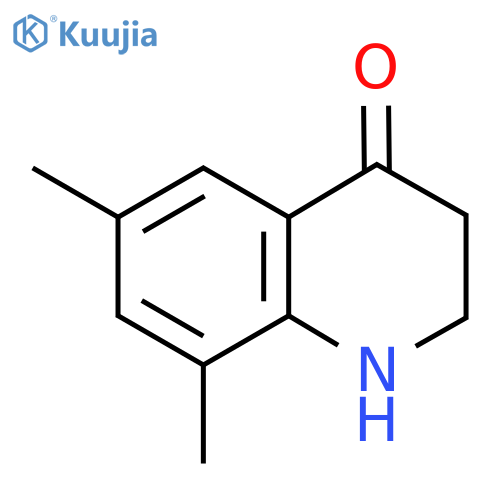 6,8-dimethyl-1,2,3,4-tetrahydroquinolin-4-one structure