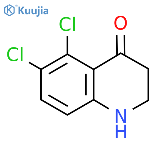 5,6-Dichloro-2,3-dihydroquinolin-4(1H)-one structure
