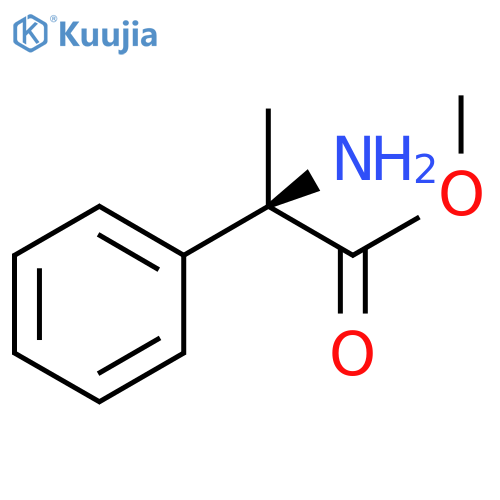 methyl (2R)-2-amino-2-phenylpropanoate structure