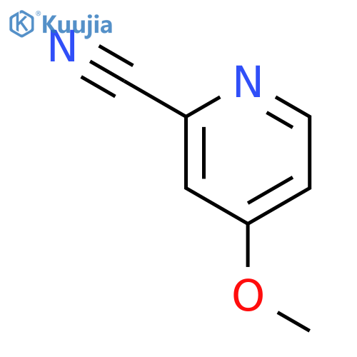 4-Methoxypicolinonitrile structure