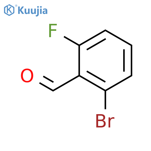 2-Bromo-6-fluorobenzaldehyde structure
