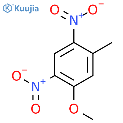 1-methoxy-5-methyl-2,4-dinitro-Benzene structure