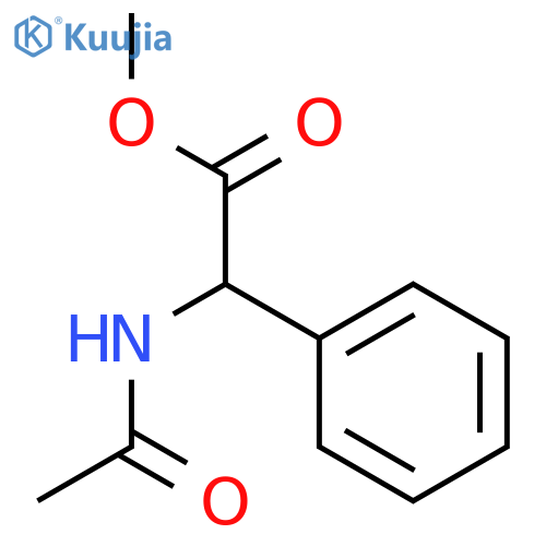 Methyl 2-Acetamido-2-phenylacetate structure