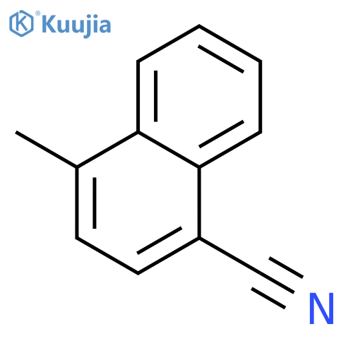 4-Methylnaphthalene-1-carbonitrile structure