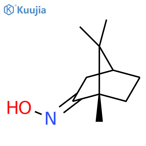 Bicyclo[2.2.1]heptan-2-one,1,7,7-trimethyl-, oxime, (1S,4S)- structure