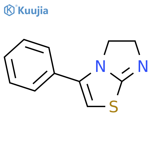 Imidazo[2,1-b]thiazole,5,6-dihydro-3-phenyl- structure
