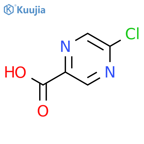 5-Chloropyrazine-2-carboxylic acid structure