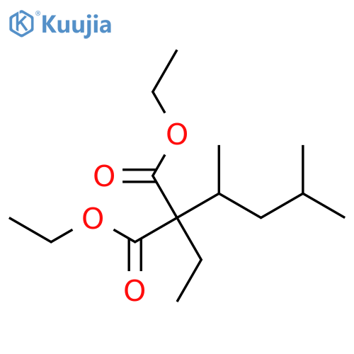 (1,3-Dimethylbutyl)ethylmalonic Acid Diethyl Ester structure