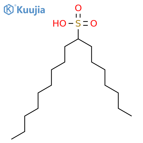 Heptadecane-8-sulfonic acid structure