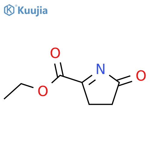2H-Pyrrole-5-carboxylicacid, 3,4-dihydro-2-oxo-, ethyl ester structure