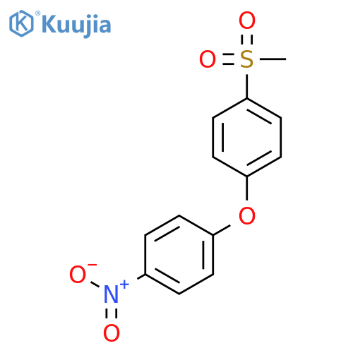 1-(methylsulfonyl)-4-(4-nitrophenoxy)benzene structure